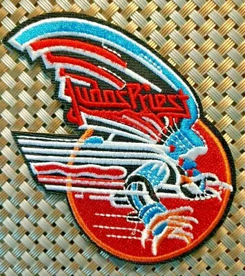 Judas Priest (band) Embroidered Patch Iron-On Sew-On US Ship Screaming Vengeance • $4.60