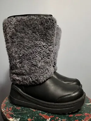 UGG Marien Boots Black Winter Snow Waterproof Womens US 7 / EU 38 / UK 5.5  • $48