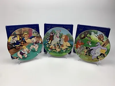 Kenleys LTD Fine Porcelain Disney Collectors Plate X3 Joblot Collection Boxed • £49.99