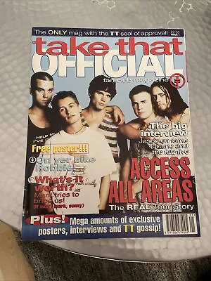 Take That Official Fan Club Magazine Issue No.1 Good Conditions. • £5.99