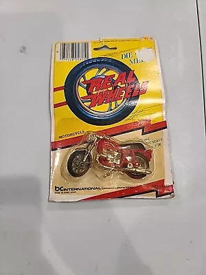 Vtg BC International Real Wheels Die Cast Metal BMW Motorcycle • $25