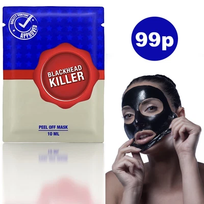 £3.49 • Buy Blackhead Removal Strips Nose Face Mask Deep Cleansing Pore Treatment Masks New 