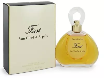 FIRST By Van Cleef & Arpels 100 Ml  Eau De Parfum Spray  For  Women NEW & SEALED • £119.99