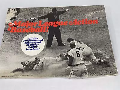 Vintage Major League Action Baseball Game BS-250 Sports Games Cubs Complete • $60