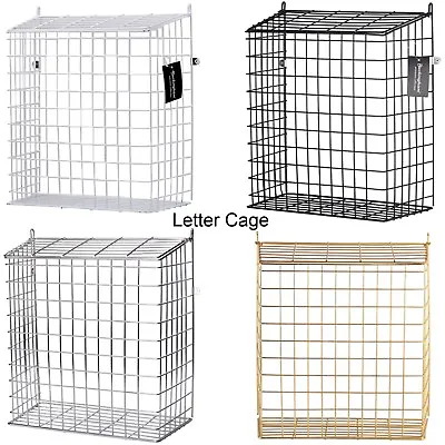 Buckingham Front Door Letter Cage Guard Basket Mail Catcher Post Box Assembled • £19.99