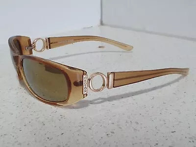 $149.99 • Buy Genuine Womens Oroton Santiago 429080 Gold Wrap Sunglasses/ Gold Mirrored Lenses