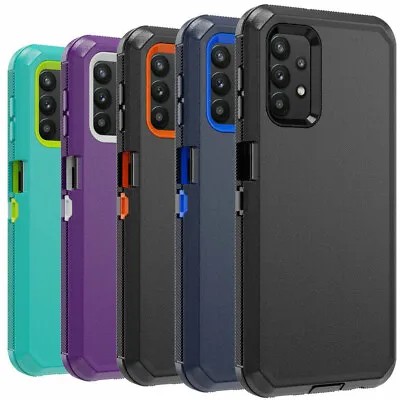 For Samsung Galaxy A03S A14 A15 A23 A54 A25 5G Shockproof Armor Phone Case Cover • $7.92