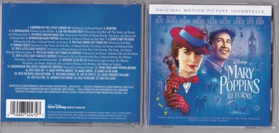 £1.50 • Buy Disney Mary Poppins Returns Cd Soundtrack Music By Marc Shaiman