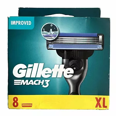 Gillette MACH3 Men's Razor Blades - 8 Pack • £12.49