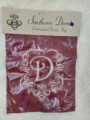 Garden Flag Monogram Letter D. Southern Decor. • $3.33