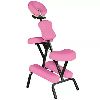 Portable Folding PU Leather Tattoo Spa Salon Massage Chair Facial Able Pad Bed • $59.74