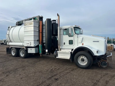 $310000 • Buy 2012 Kenworth T800 Hi-rail Guzzler Vacuum Truck