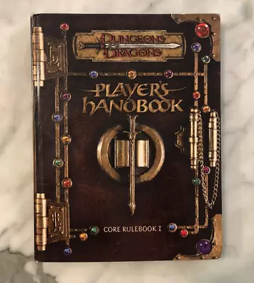 Dungeons & Dragons Player's Handbook: Core Rulebook I V. 3.0 11/2000 W/CD • $11