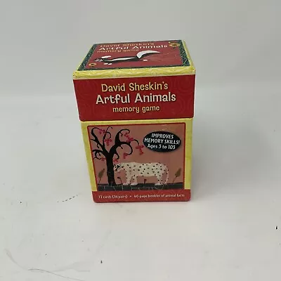 David Sheskin’s Artful Animals Memory Matching Game EUC • $12.99