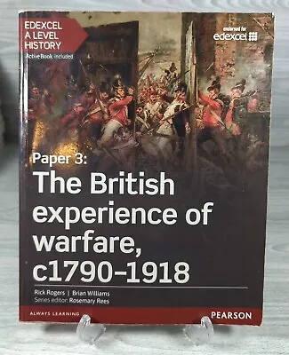 Edexcel A Level History Paper 3: The British Experience Of Warfare C1790-1918 S • £9.95