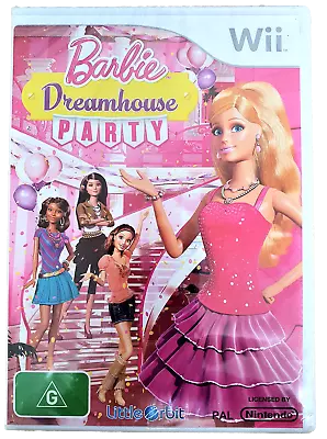 Barbie Dreamhouse Party Nintendo Wii PAL Wii U Compatible *Sealed* • $99.90