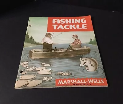 Marshall-Wells Zenith Fishing Tackle Catalog Vancouver B. C. 1955 • $26.95