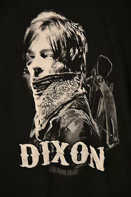 The Walking Dead Daryl Dixon Short Sleeve Tee Shirt Black XL  • $17.75