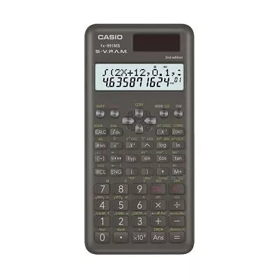 Casio FX-991MS 2nd Gen Non-Programmable Scientific Calculator 401 Functions • $65.44
