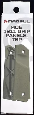 NEW MAGPUL 1911 Government & Commander Grip Panels TSP Texture OD Green MAG544 • $19.99