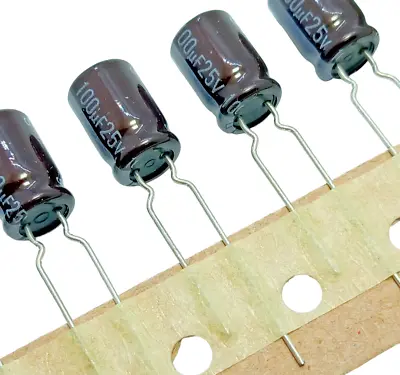 [10pcs] 100uF 25v Samsung TMZ Series Electrolytic Capacitor 105'C • £3.85