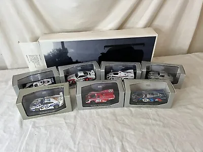 SET  1/43 Model DEALER PROMO EDITION Porsche Race Cars 356 917 936 935 956 993 • $395