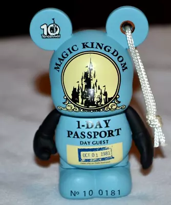 1 Day Passport MK Ticket Park Series 8 2012 Disney Vinylmation 3  Figure • $19.99