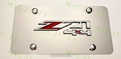 Z71 Front Auto Heavy Duty Vanity Stainless Metal License Plate Holder Frame Tag • $29.99