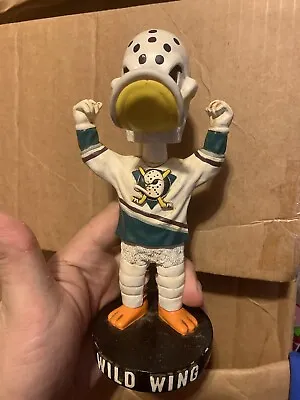 Anaheim Mighty Ducks Wild Wing Mascot Bobblehead Vintage Rare NHL Thing Hockey • $53.52