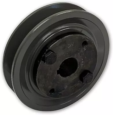 Cast Iron Electric Motor Pulley Sheave 5.75  1 Single Groove For B Bx 5l Belt • $58.47