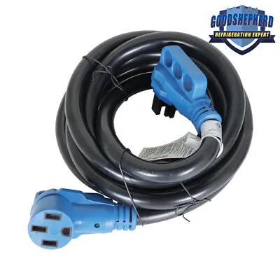 15-50FT 50 Amp RV Heavy Duty Extension Cord Power Supply Cable W/ Cord Organizer • $50.59