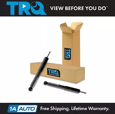 TRQ Shock Absorber Rear Left LH Right RH Pair Set For 03-11 Saab 9-3 FWD • $74.95