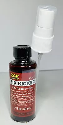 Zap PT715 Zip Kicker CA Accelerator 2 Oz With Pump Pacer Technology • $7.99