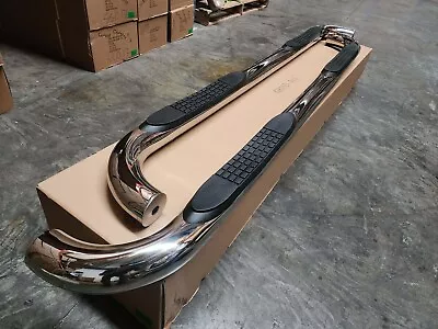 4  Stainless Steel Side Steps Running Boards To Suit Toyota Kluger 2020 - 2023 • $395