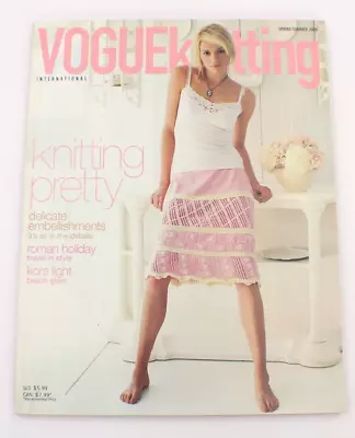 Vogue Knitting International Magazine Spring/Summer 2006 • $8.59