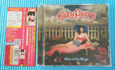 KATY PERRY CD One Of The Boys W/Bonus Track 2008 OOP Japan TOCP-66817 • £3.95