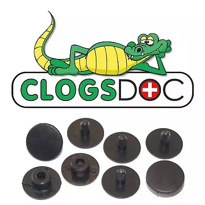 £2.59 • Buy 4 X Rivets, Fastener, Button To Fit And Repair Crocs (Adults) And Other Clogs