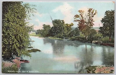 Wabash Indiana Divided Back Postcard Wabash River • $4.33