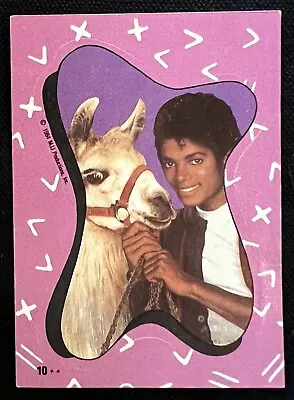 Vintage 1984 Michael Jackson Llama Sticker • $1.99