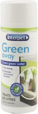 £6.90 • Buy Interpet Green Away Aquarium Water Treatments 125 Ml