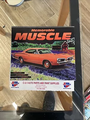 Lincoln Park Michigan 1995  MUSCLE CAR  CALENDAR  • $11.88