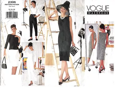 £19.99 • Buy 60s Vintage Sewing Pattern Dress Skirt Jacket Pants Wardrobe Career 18-20-22