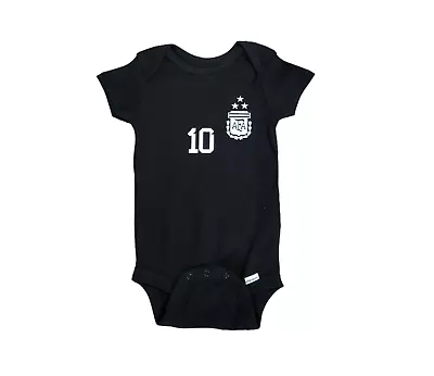 Argentina # 10 Messi  Baby Bodysuit  Cotton • $18