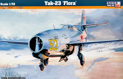 Mistercraft Yak-23 FLORA - 1:72 • £18.71