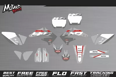 Graphics Kit For Honda CRF 450 R 2002 2003 2004 Decals Stickers By Motard Design • $159.90