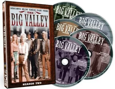 The Big Valley: Season Two (2) - (1966) Barbara Stanwyck Lee Majors - NEW DVD • $25