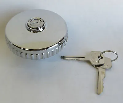 Chrome Locking Gas Cap W113 113 W121 121 Mercedes  280se 190sl 3.5 0004712030 • $145