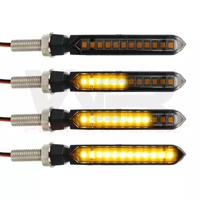 Sequential LED Indicators X4 For Kawasaki Z650 Z750 Z900 ZR900 • £21.99