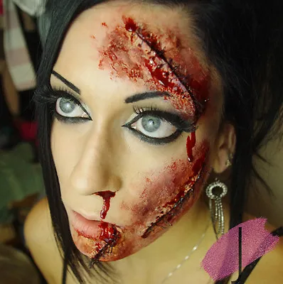 Halloween Liquid Latex Bottle - Zombie Decaying Flesh Skin Scar Make Up FX Wound • £6.99