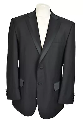 $99.09 • Buy JEFF BANKS Black Suit Size 42 Reg Mens Trousers Size W38In Outdoors Outerwear